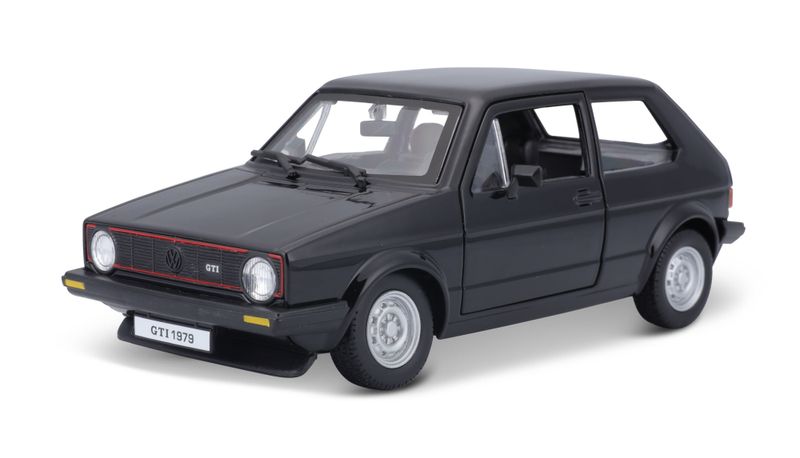Bburago 1/24 VW Golf Mk1 GTI 1979 (16cm Long) - Black