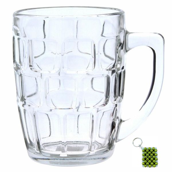 Set of 6 150ml Beer Glasses - Elegant Glassware &amp; Key Holder