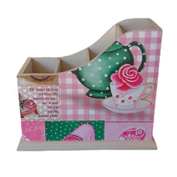 Remote Control Holder / Organizer - 4 Compartments