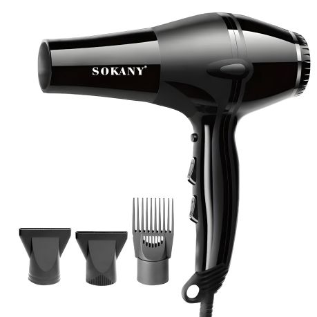 Sokany Hair Dryer 3000W Black Daily Sale Shop