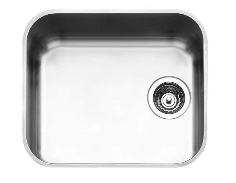 Smeg UM45 Stainless Steel Single Pressed Bowl Sink
