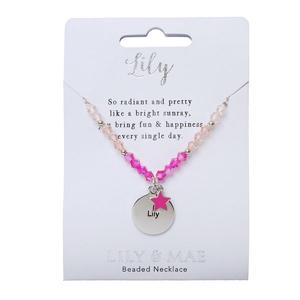 Lily &amp; Mae Beaded Necklace - Lily