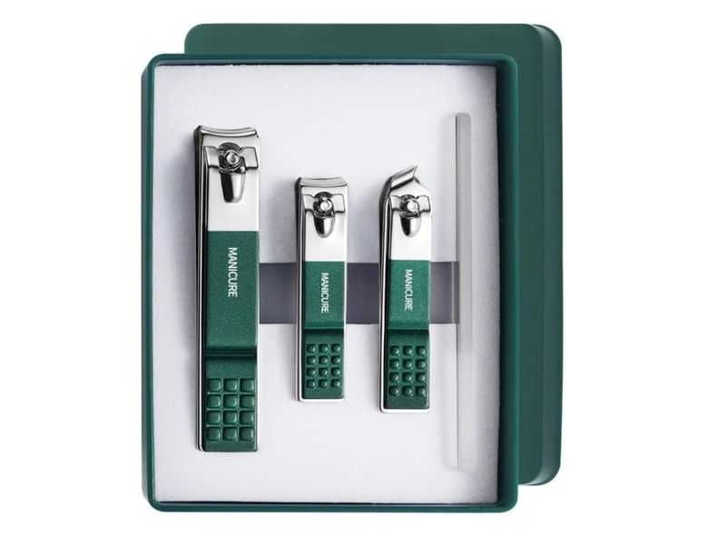 Nail Clipper Set Scissor Nail Trimmer Set 4 Pieces Women'sand Men's
