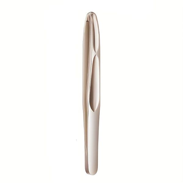 Round-Tip Stainless Steel Tweezers - For Brows &amp; Facial Hair