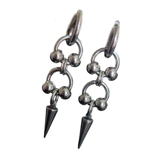 Unique Sturdy Alloy Spikes Studs Earrings for Trendy