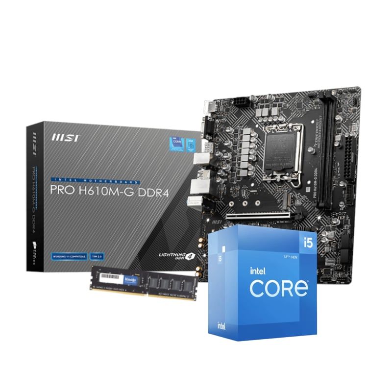 PCBuilder Intel i5-12400 LEVEL UP Core Upgrade Kit | Shop Today. Get it ...