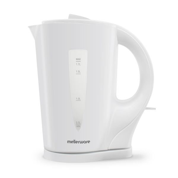 Mellerware Kettle Cordless Plastic White 1.7L 2200W "Sabie