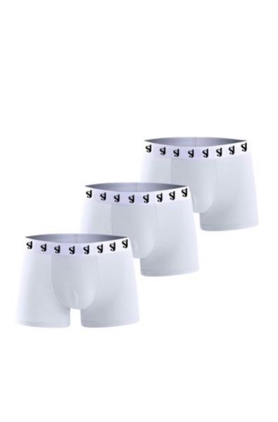 Sir Joe Men Underwear - 3 Pack - White