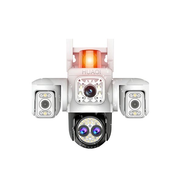 6MP HD WIFI PTZ Camera with Triple Lens and 30m Night Vision
