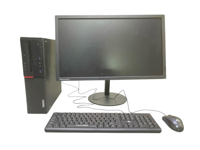 Certified Pre-Owned Lenovo ThinkCentre M700 SFF Intel i3 6th Gen Full Set