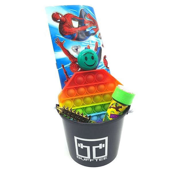 BUFFTEE Mystery Pop It Fidget Toy - Lucky Dip Bucket - Kids Party Pack