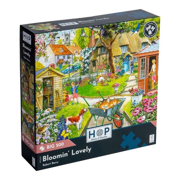 House of Puzzles - Bloomin' Lovely - XL Pieces - 500 Piece Jigsaw Puzzle