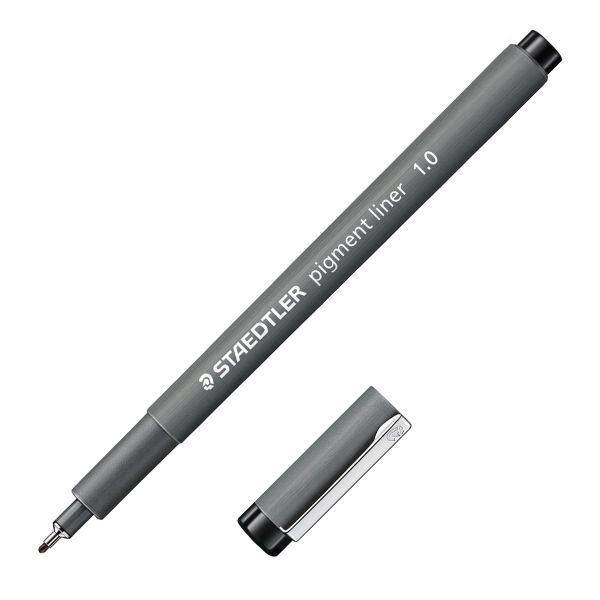 STAEDTLER Fineliner pigment liner 1.0mm black