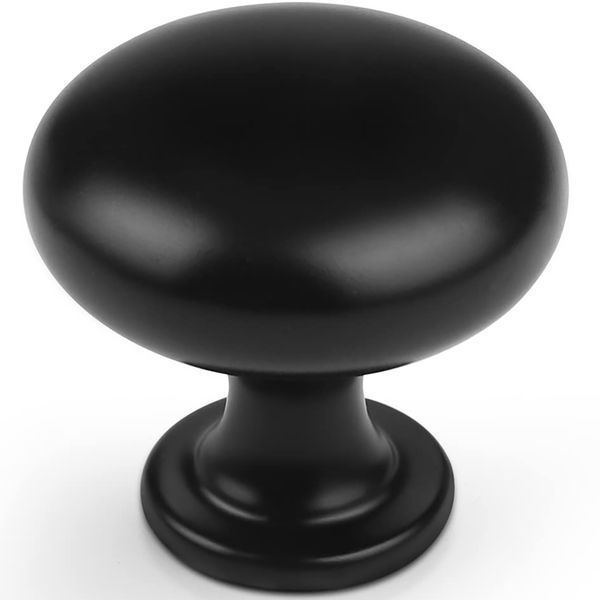 10 Piece Simple Polished Mushroom-Shaped Cabinet Handle Set