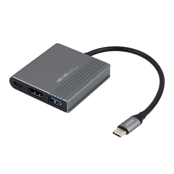 Intopic HBC 365 3-in-1 Type-C Multifunctional Adapter