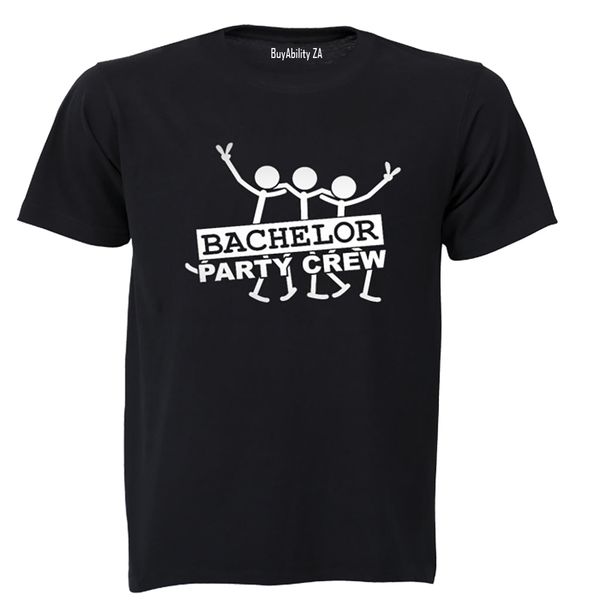 Bachelor Party Crew! - Mens - T-Shirt - White