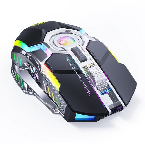 iMICE G7 7-key Ergonomic 2.4G RGB Wireless Gaming Mouse