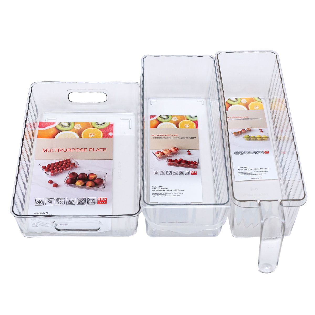 Storage Containers Drawer & Fridge 3 Pack Shop Today. Get it