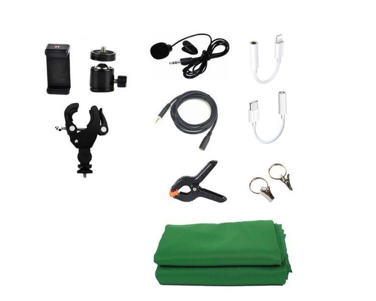 Jack Brown Studio Video Creator Ring Light Accessories Kit