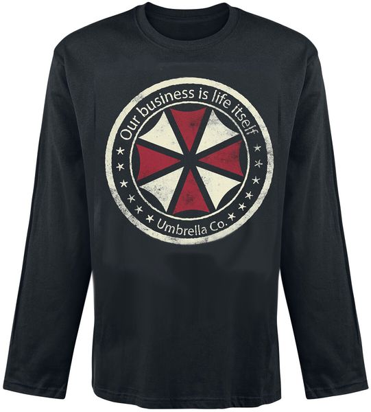 Rock Ts Resident Evil - Umbrella Longsleeve