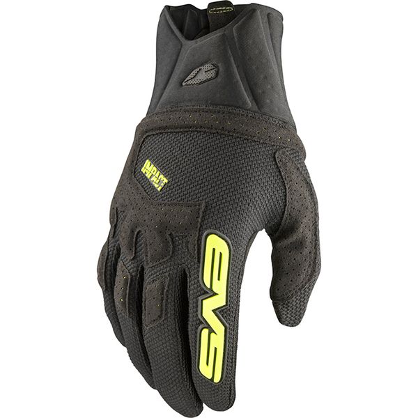 EVS Impact MX Gloves - Black/Yellow