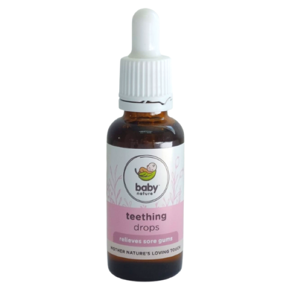 BabyNature Natural Homeopathic Soothing Sore Gums Teething Drops 30ml