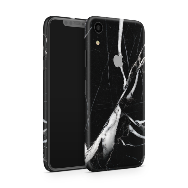 CoolSkins |iPhone XR Skin ( Black Marble)