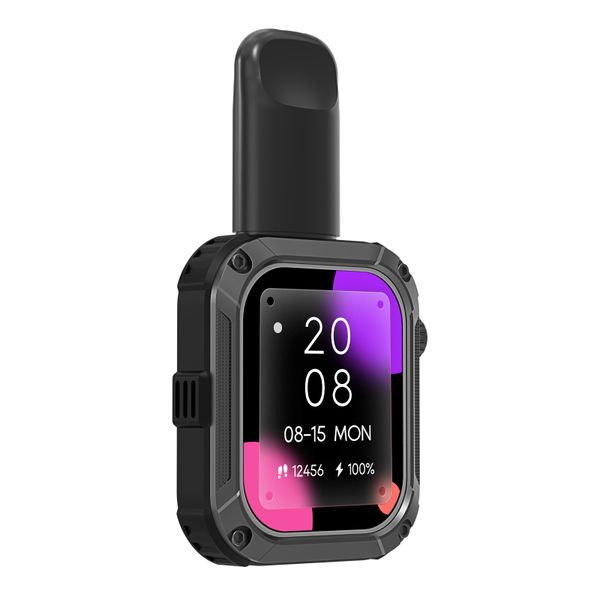 2.01-inch Bluetooth 5.3 Waterproof Outdoor Smartwatch Supports E-cigarettes