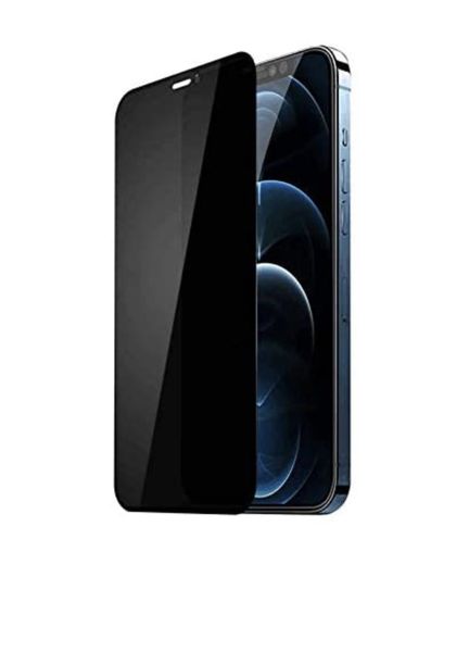 Anti Spy iPhone 11 Pro Max Black Privacy Tempered Glass Screen Protector