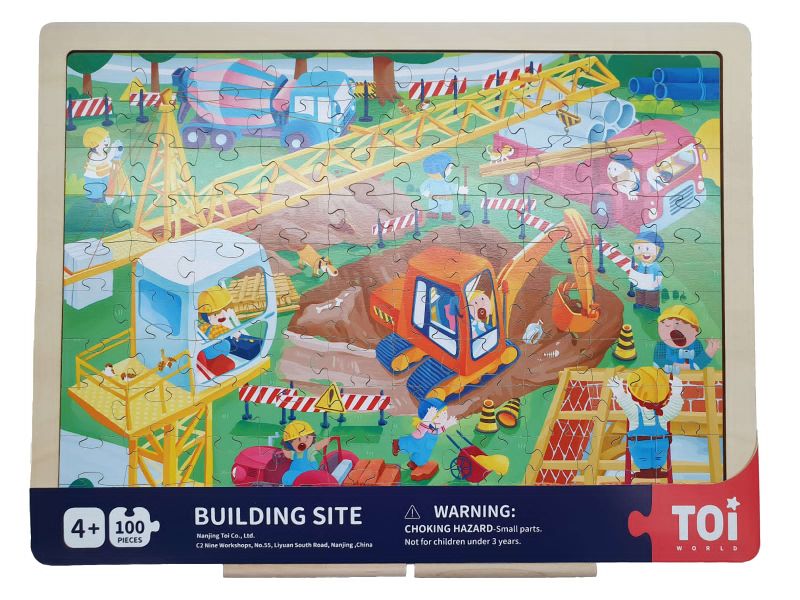 Building Site Wooden Puzzle