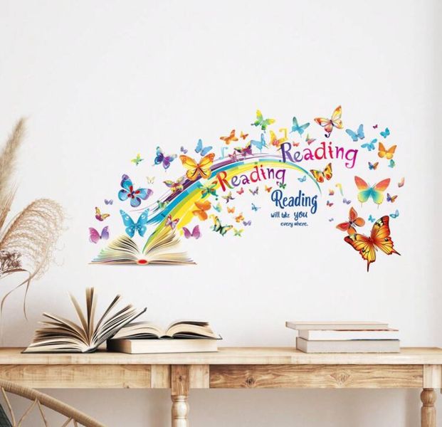 Reading Will Take You Everywhere Wall Sticker