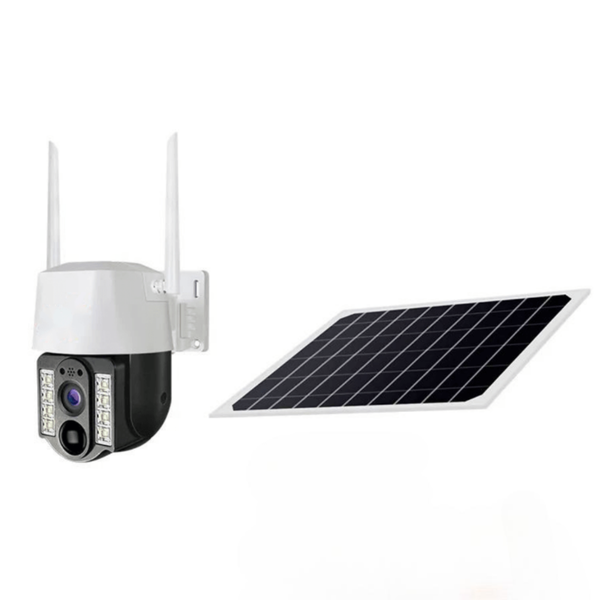4G Solar-Powered Surveillance Camera-360 Coverage with Night Vision
