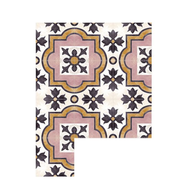 20 Piece Ceramic Tile Stickers - Easy Peel &amp; Stick, Stylish Design 20cmx20cm