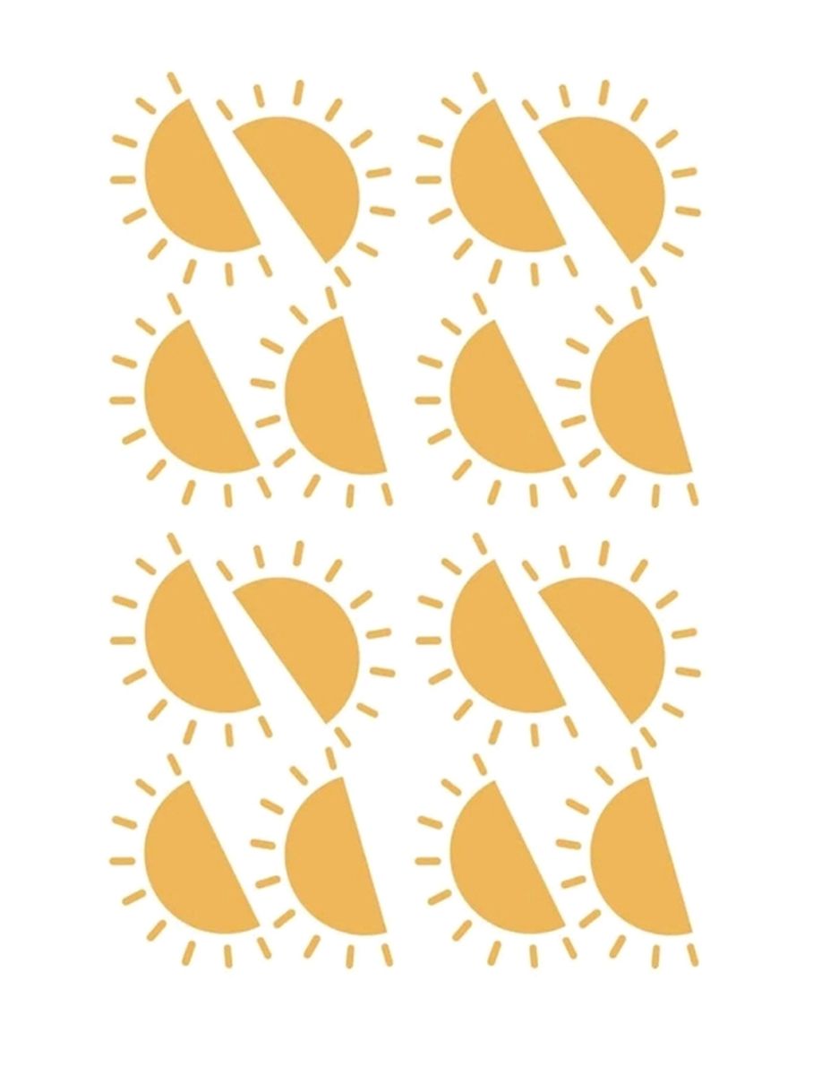 Sun shaped Wall Art and Sticker | Buy Online in South Africa | takealot.com