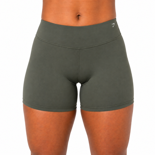 Gymshark Green Ribbon Tie Waisted Short