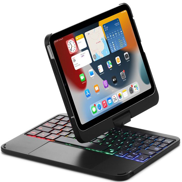 Compatible360 Rotatable Keyboard Case with Trackpad for iPad Mini 6/7-8.3