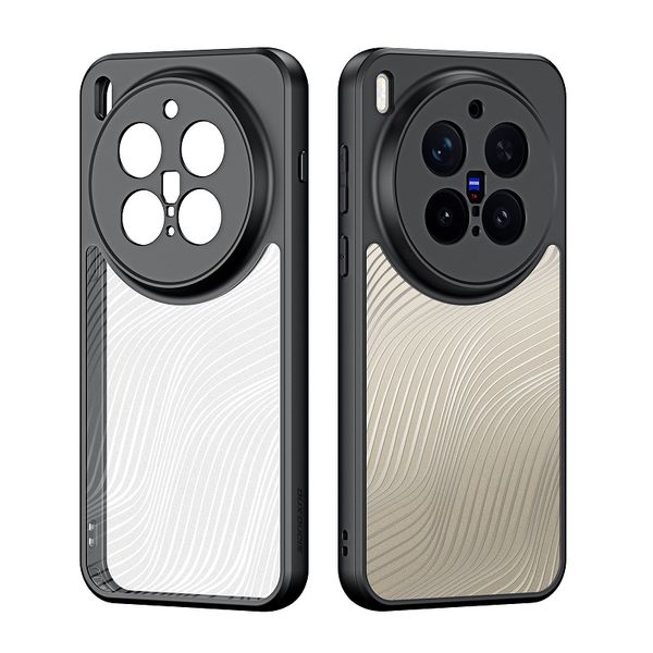 Frosted Shield Back Clear Cover Compatible With Vivo X300 Pro