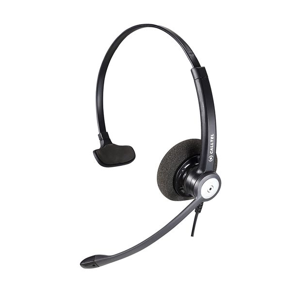 Calltel HW333N Mono-Ear Headset - Noise-Cancelling Mi