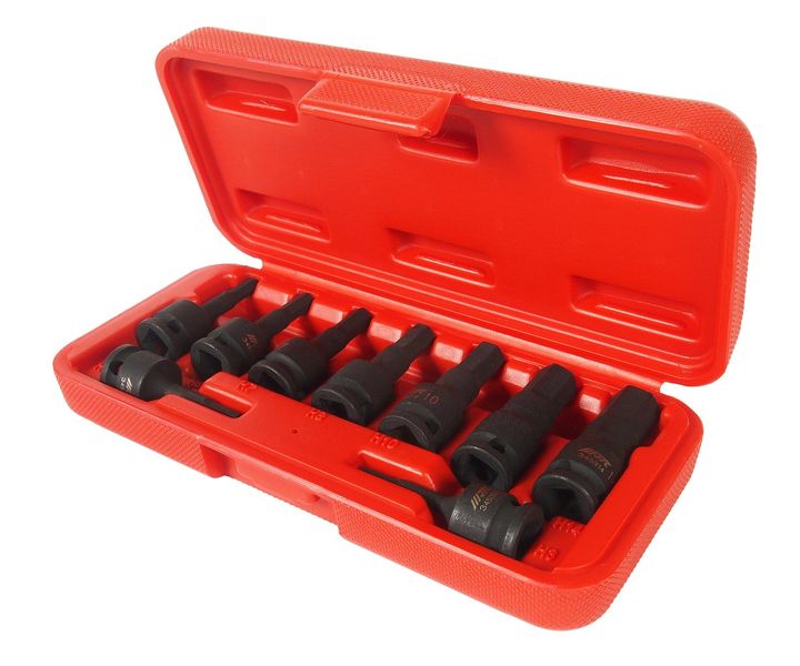 3/8" 9 Piece Impact Hex Socket Set