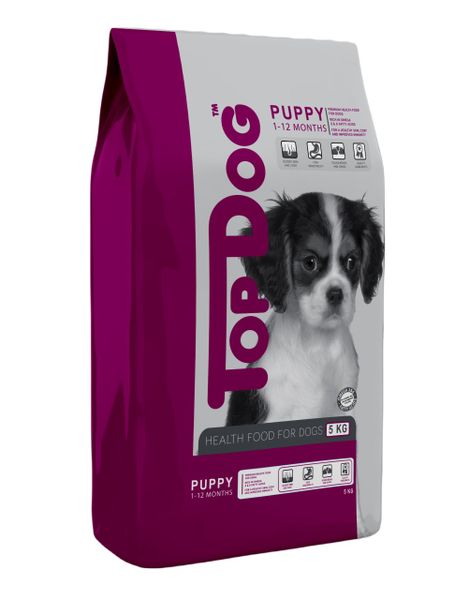 Top Dog Puppy Pellets Food Feed