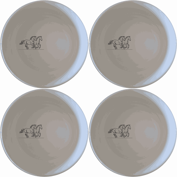 Running Horses Bowl Set of 4 - Range 3