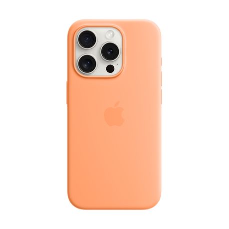 iPhone 15 Pro Max Silicone Case with MagSafe - Clay - Apple (IN)