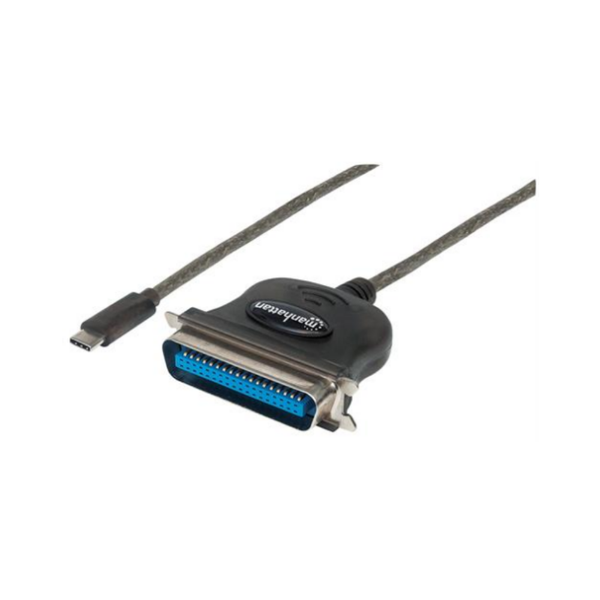 Manhattan Full-Speed USB-C to Cen36 Parallel Printer Converter USB-C