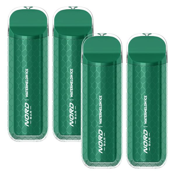 4000 Puffs - Watermelon Ice - 4 Pack image