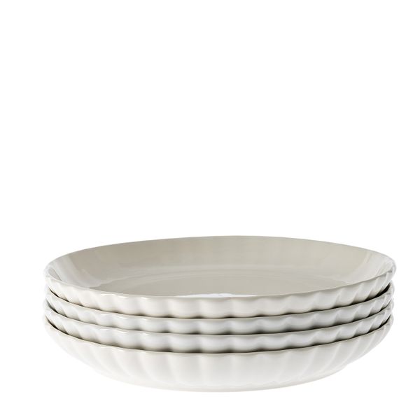George &amp; Mason - Sicily Dinner Plate 26.5cm 4pk -White