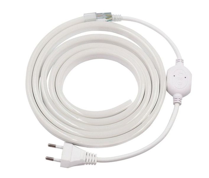 O-lite 10m Red LED Neon Flex Strip Lights with 2 Pin Adaptor