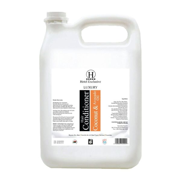 Hotel Exclusive Luxury Hair Conditioner Coconut &amp; Avocado Oil 5lt