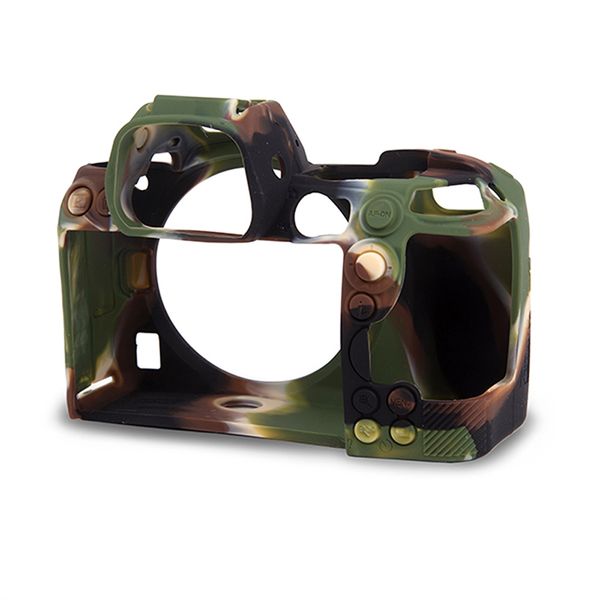 easyCover PRO Silicon Camera Case for Nikon Z5/Z6II/Z7II Camouflage-ECNZ5C