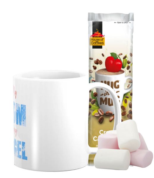 Pappa Joe Hug Mug - My Mom Is An Angel