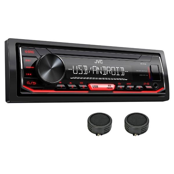 JVC KD-X152M Digital Media Player with USB/Aux &amp; EvoTuning Tweeters